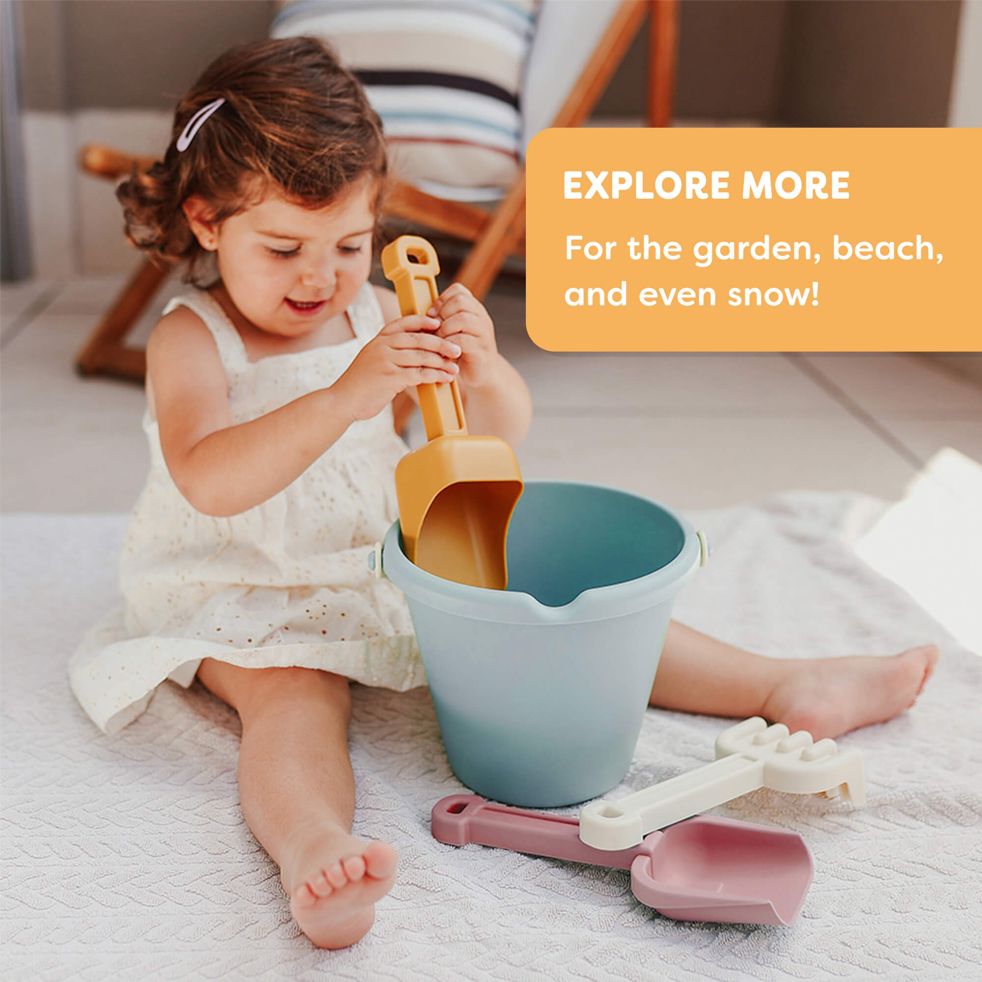 ECO Large Sand Toys 4 Piece Set