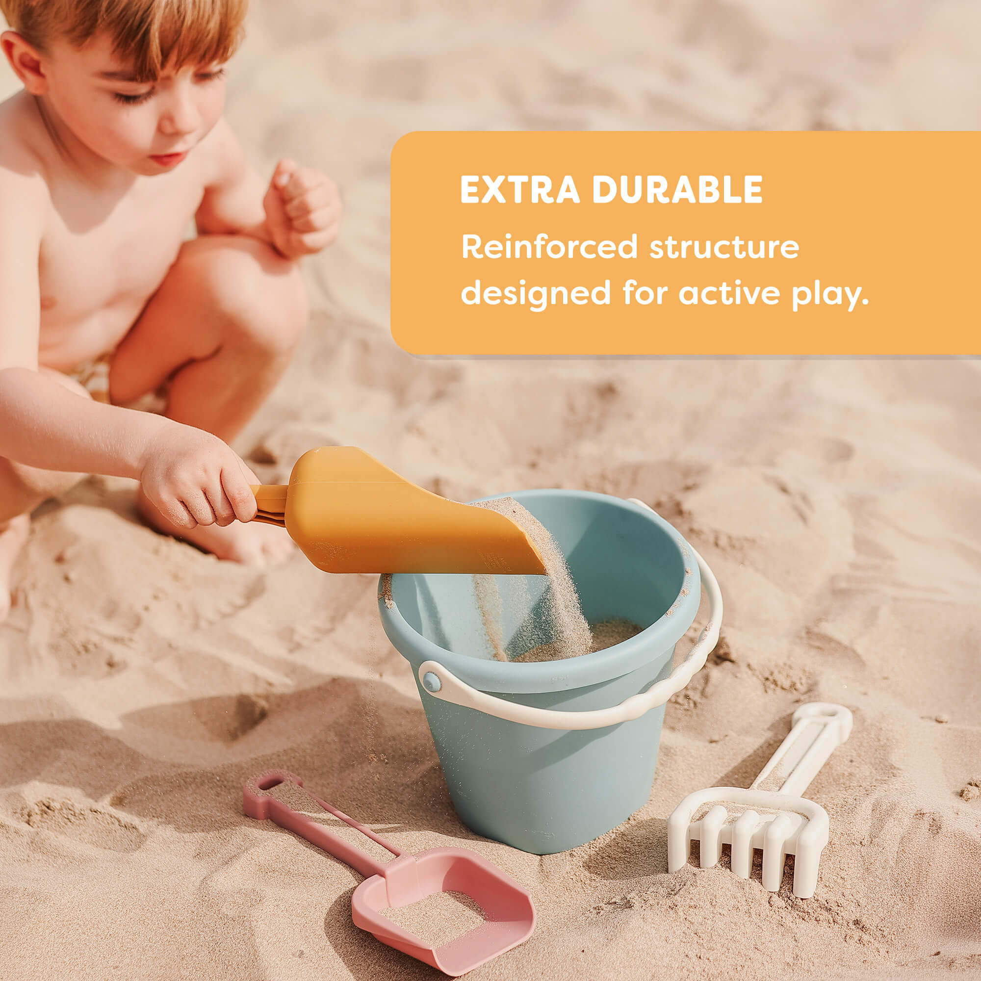 ECO Large Sand Toys 4 Piece Set