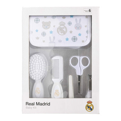 Real Madrid Baby Care Kit - 5-Piece Newborn Grooming Set