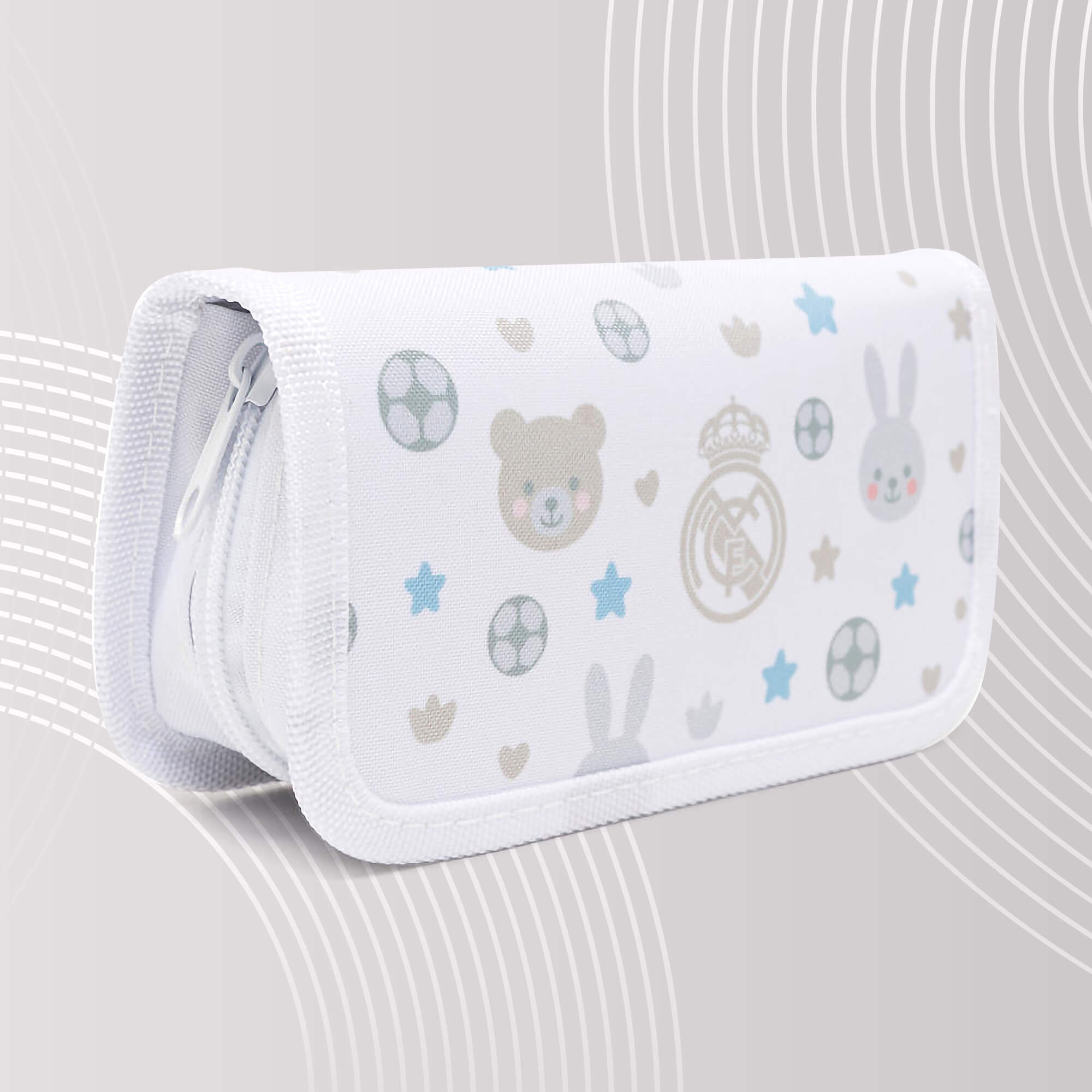 Real Madrid Baby Care Kit - 5-Piece Newborn Grooming Set