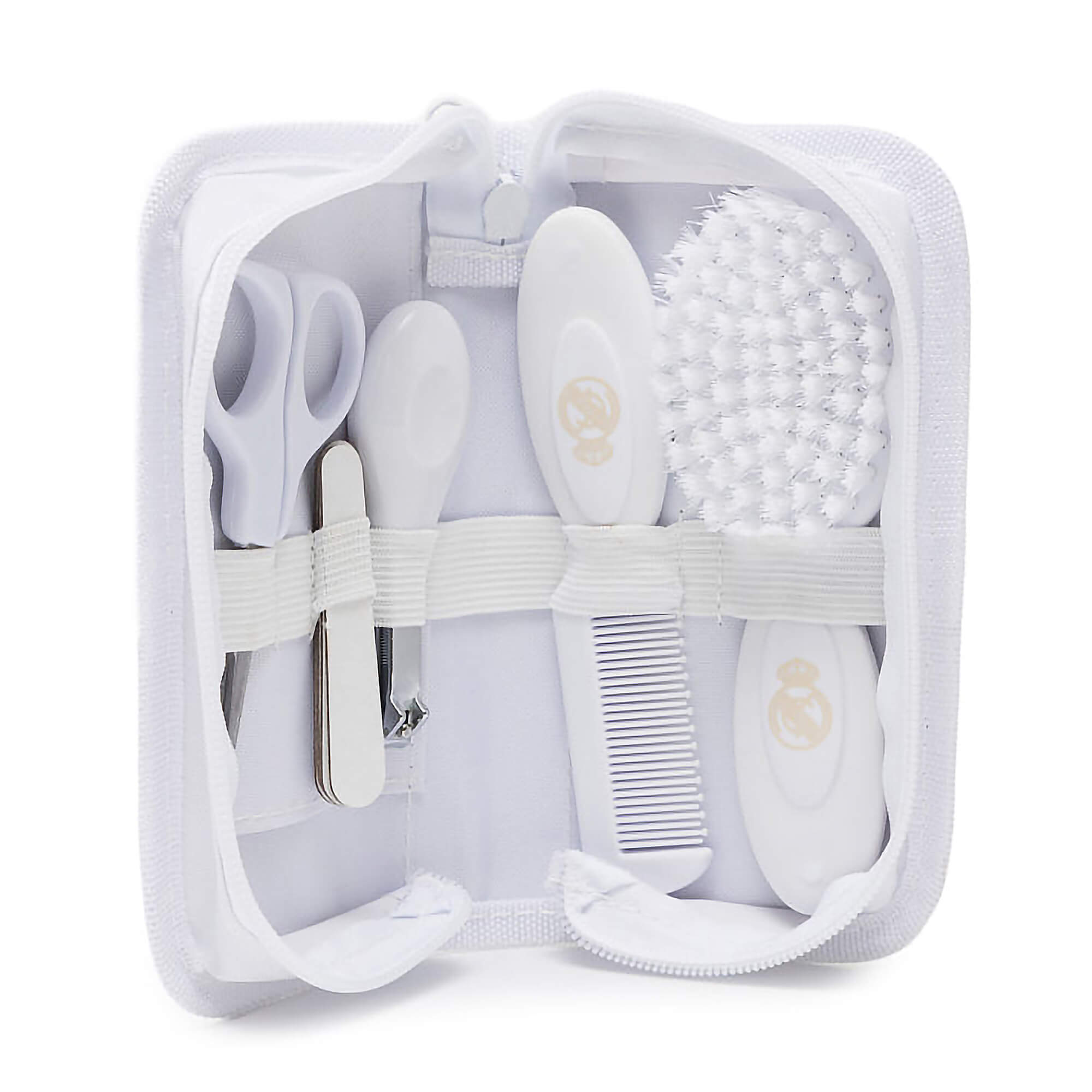 Real Madrid Baby Care Kit - 5-Piece Newborn Grooming Set