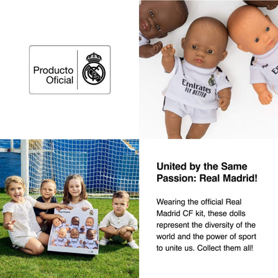 Real Madrid Official Soccer Boy Doll (8.25") - Hispanic