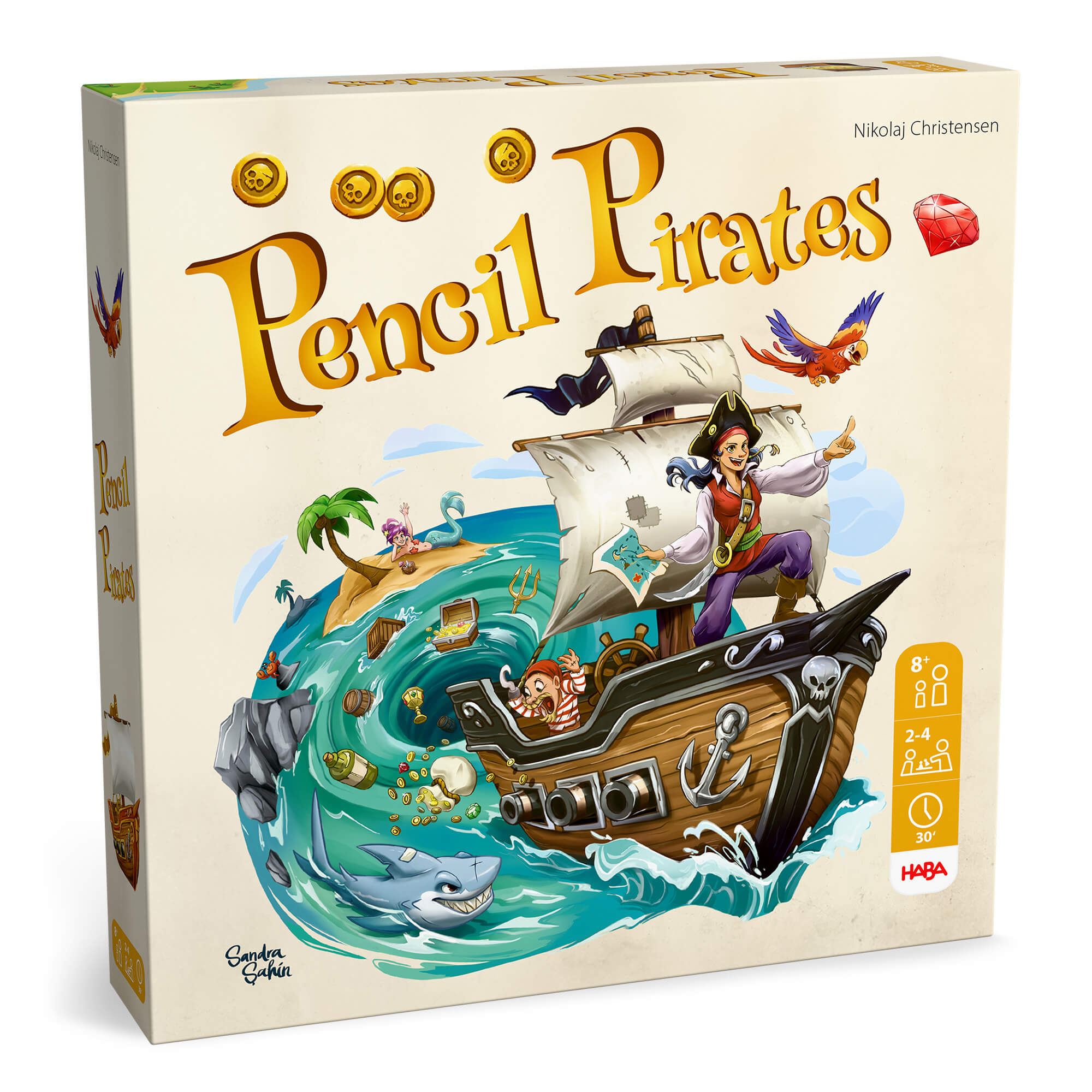 Pencil Pirates Treasure Hunt Game