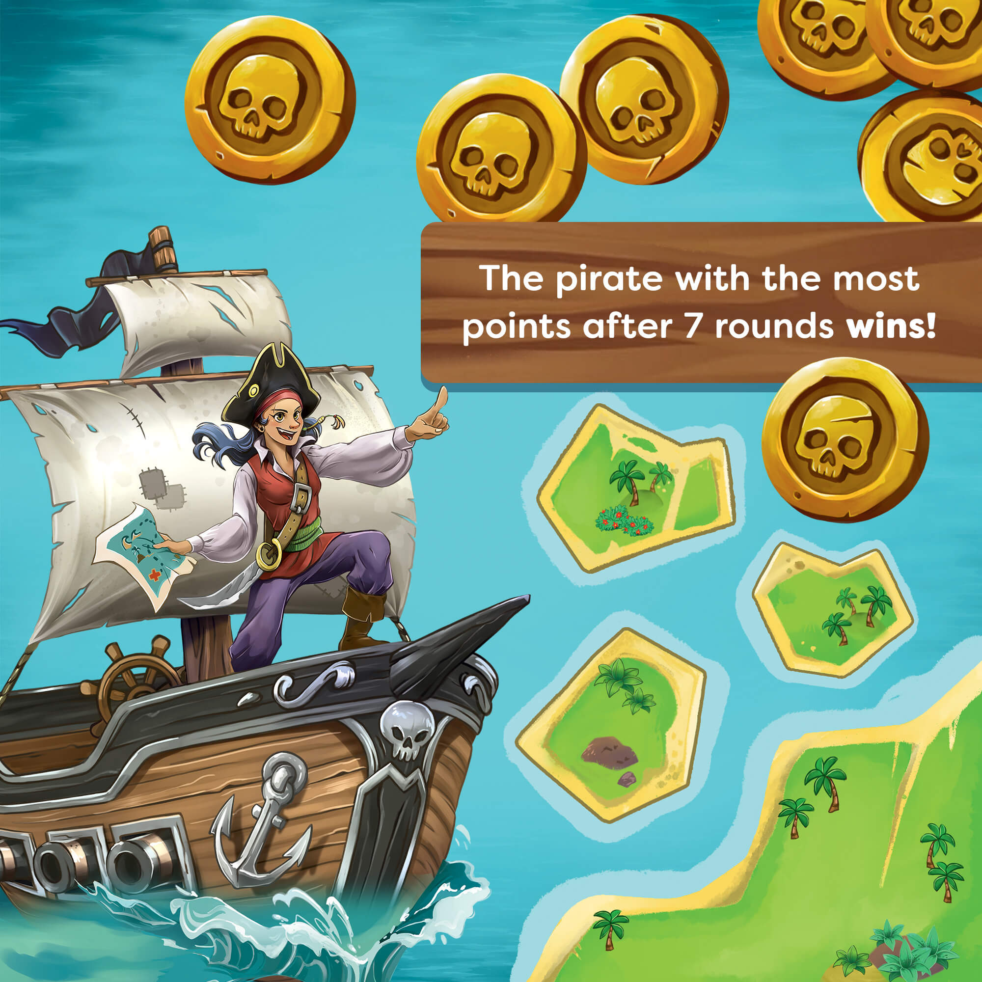 Pencil Pirates Treasure Hunt Game