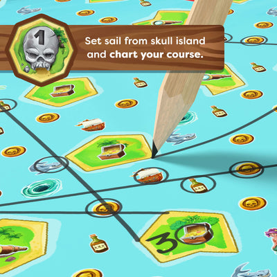 Pencil Pirates Treasure Hunt Game