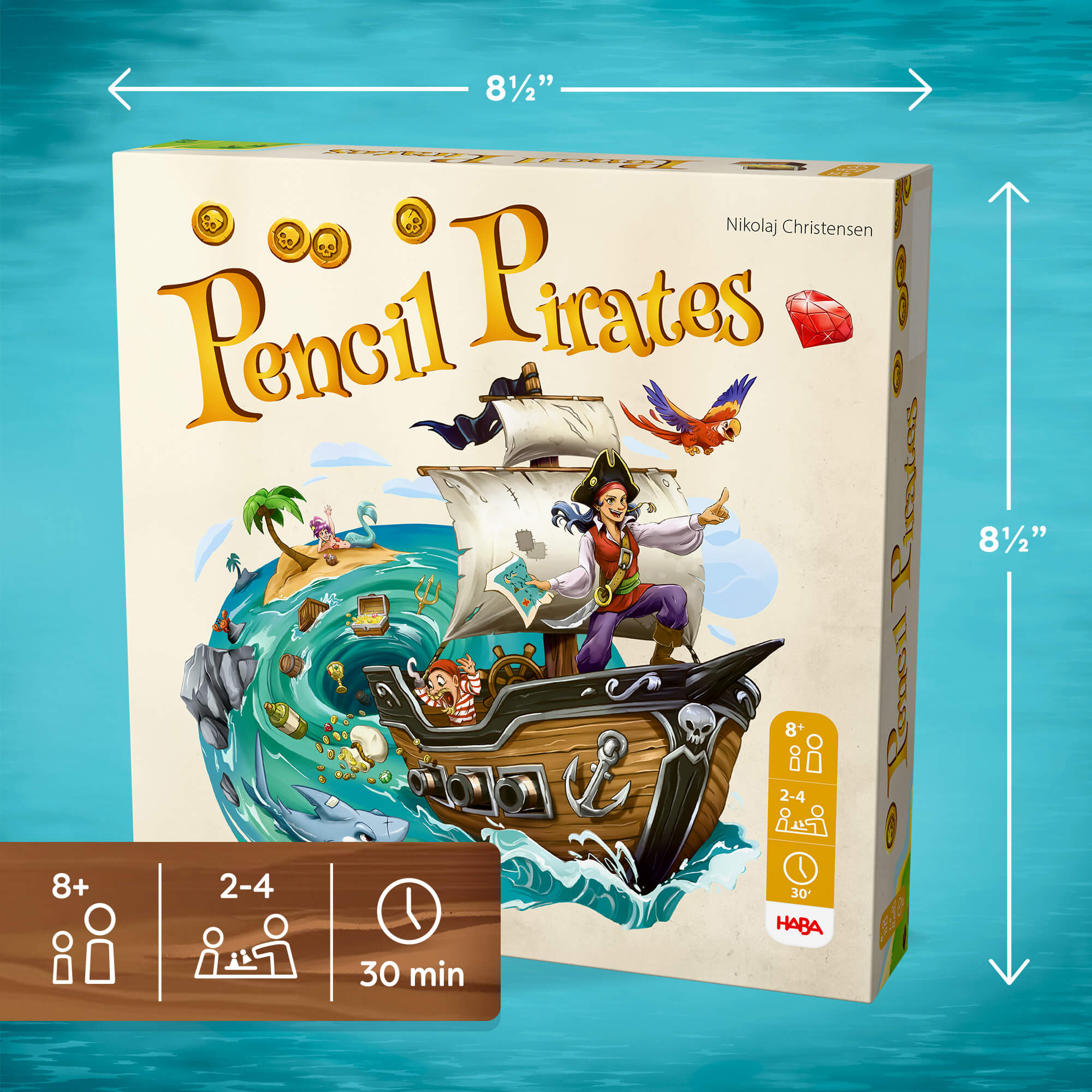 Pencil Pirates Treasure Hunt Game